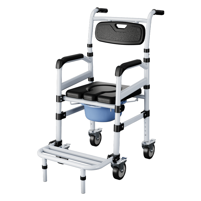 可移动框式坐便椅