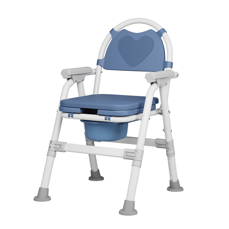 铝合金折叠坐便椅